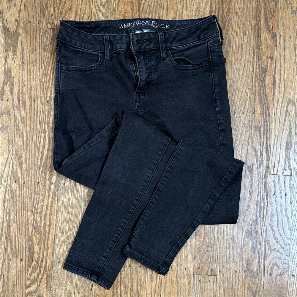 American Eagle Outfitters Women's Black Skinny Jeans